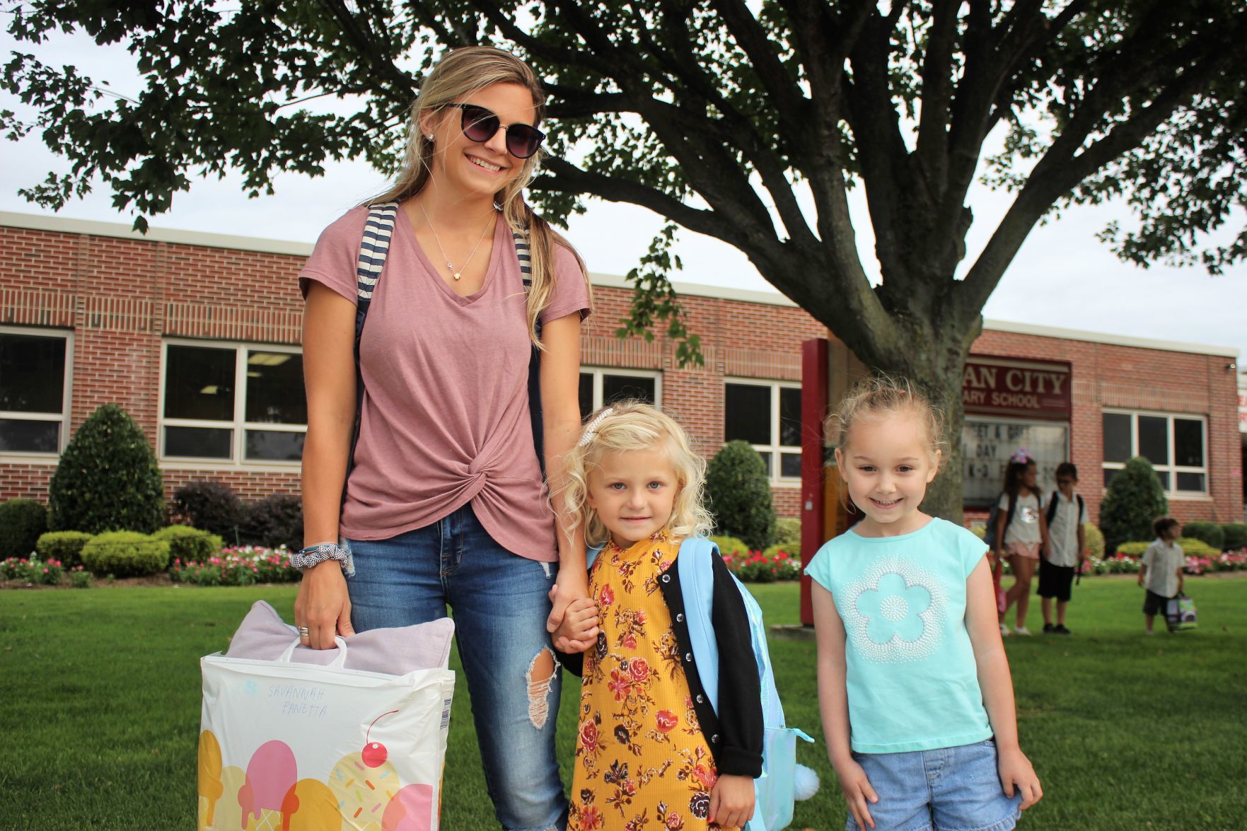 First day of school at Ocean City Primary School